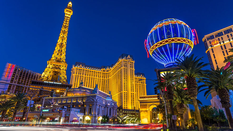 Las Vegas Resorts from the Street