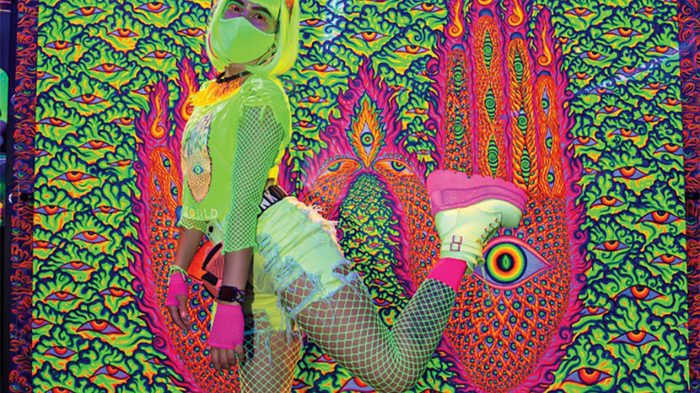 Winkster in Front of Wink World Las Vegas